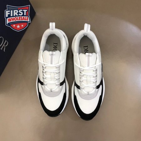 DIOR B22 SNEAKER WHITE BLACK - CD99
