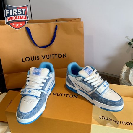 trainer monogram denim - 323