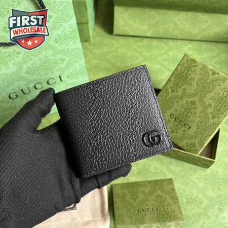 Gucci GG Marmont Leather Bi-fold Wallet