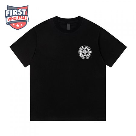 Chrome Hearts Crewneck Logo T-Shirt Black