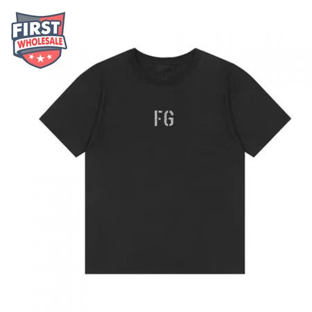Fear of God FG Logo T-shirt Vintage Black