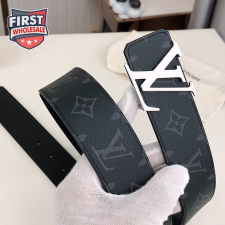 initiales belt monogram eclipse black/gray