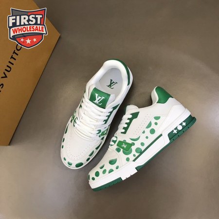 Trainer Yayoi Kusama Green White