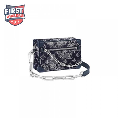 mini soft trunk monogram tapestry canvas lmb040