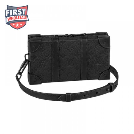 soft trunk wallet taurillon monogram leather lmb015