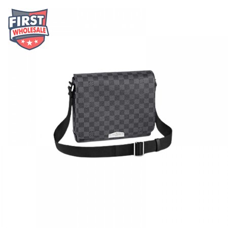 district pm damier graphite canvas lmb030
