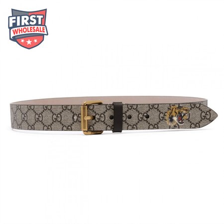 GUCCI TIGER PRINT GG SUPREME BELT - B40