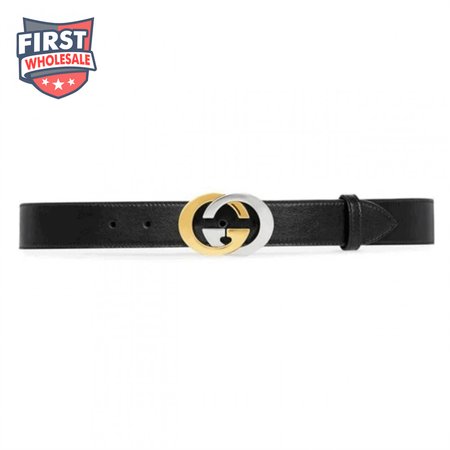 GUCCI BELT WITH INTERLOCKING G BUCKLE - B36
