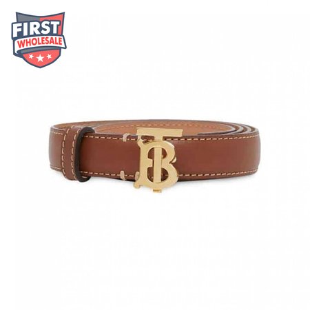 BURBERRY MONOGRAM MOTIF BUCKLE BELT - B32