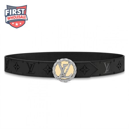 circle plate 35mm reversible belt - b155