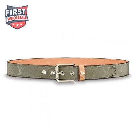 belt voyager monogram 35mm grey - b148
