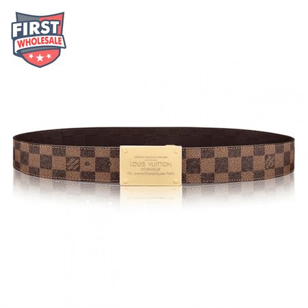 NEO INVENTEUR REVERSIBLE 40MM DAMIER EBENE CANVAS BELT - B133
