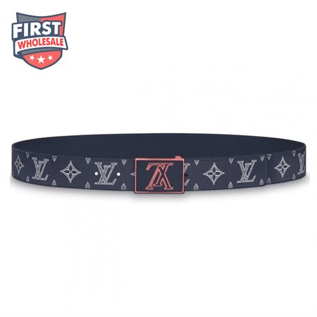 belt metropole monogram upside down ink navy - b132