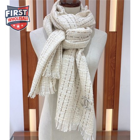 chanel 100% cashmere scarf