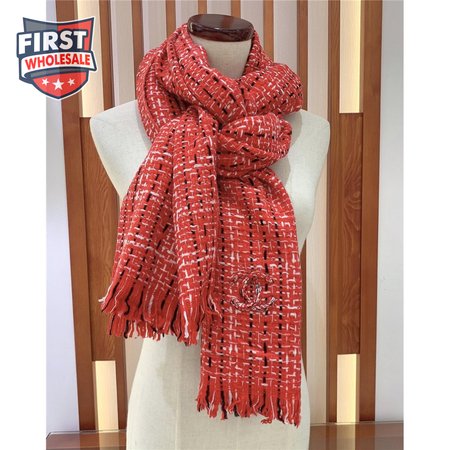 chanel 100% cashmere scarf