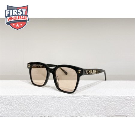 chanel logo sunglasses