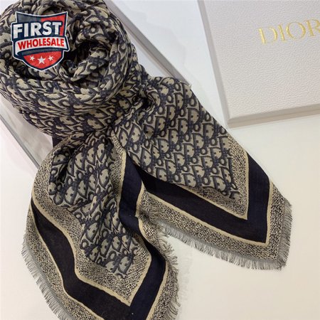 dior print shawl