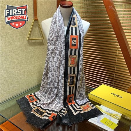 fendi FF cashmere scarf scarves