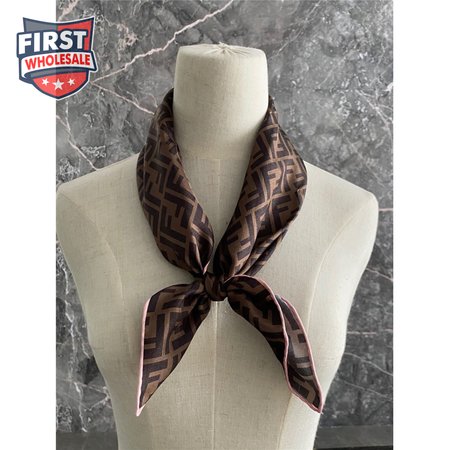fendi silk square scarf
