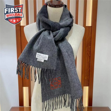 loewe wool cashmere scarfs