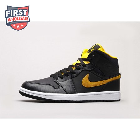 Air Jordan 1 Mid Black University Gold 40-46