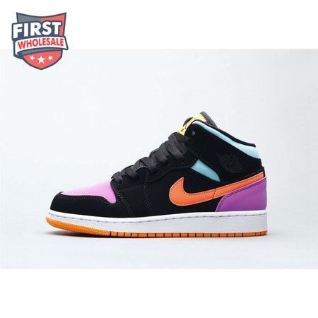 Air Jordan 1 Mid Multi-Color Women's
