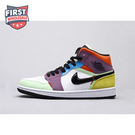 Air Jordan 1 Mid SE Multi-Color Women's