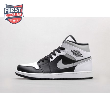 Air Jordan 1 Mid White Shadow Unisex