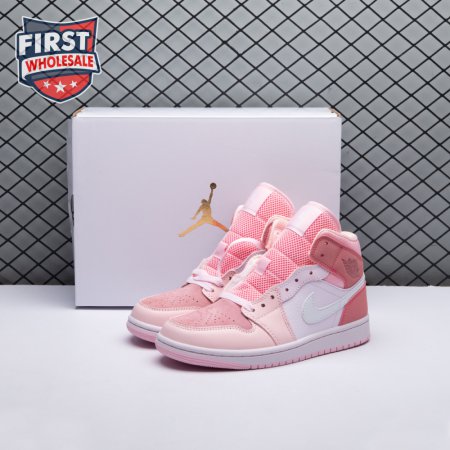 Jordan 1 Mid Digital Pink CW5379-600 Women's