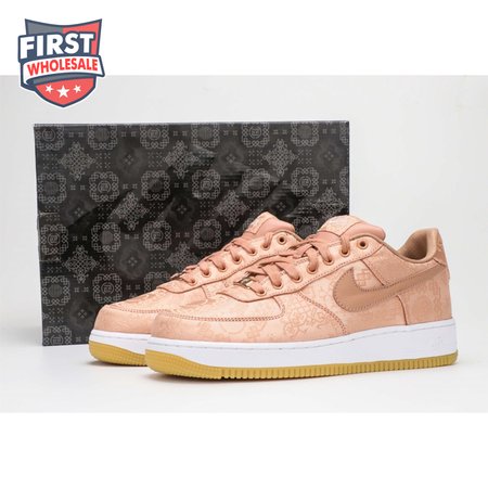 Nike CLOT x Air Force 1(Gold Silk) Unisex