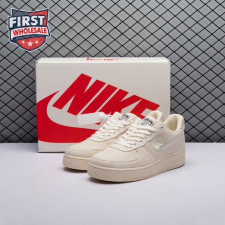Nike Air Force 1 Low Stussy Fossil CZ9084-200 Unisex