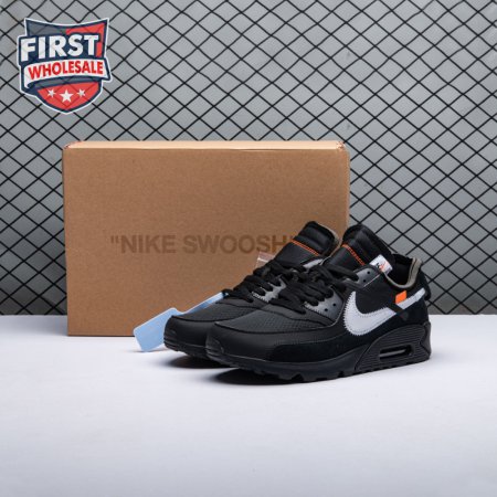 Nike OFF-WHITE x Air Max 90 White Black Men's