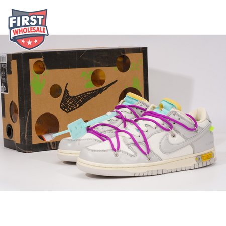 OFF WHITE X NK Dunk Low "The 50" (NO.21) Unisex