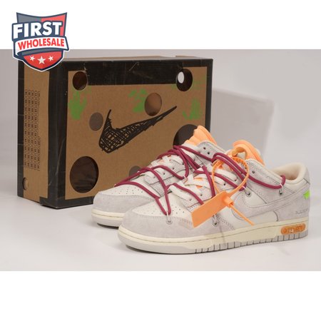 OFF WHITE X NK Dunk Low "The 50" (NO.35) Unisex