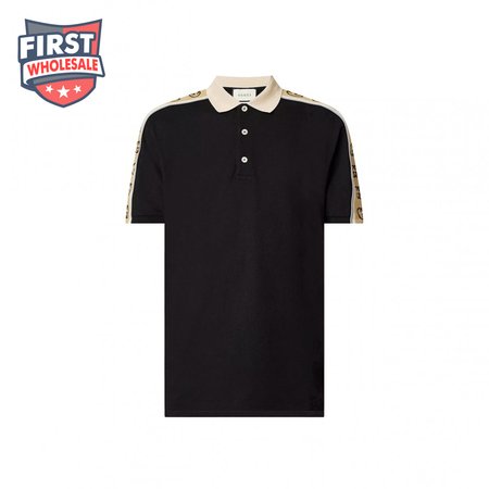 GUCCI WEB STRIPE POLO SHIRT - GC88