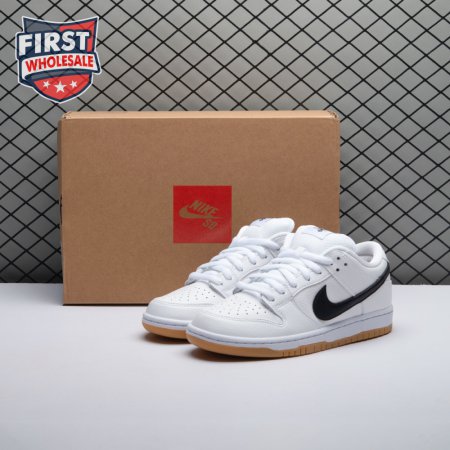 Nike SB Dunk Low Orange Label White Black Unisex