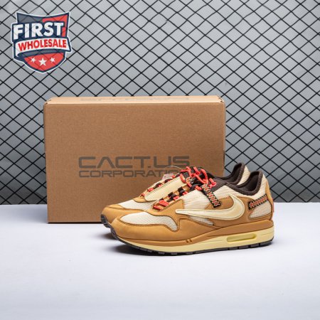 Nike Air Max 1 Travis Scott Cactus Jack Wheat Lemon Drop DO9392-701 Unisex