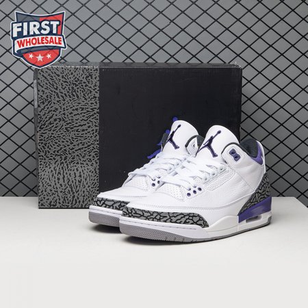 Air Jordan 3 Dark Iris CT8532-105 Men's