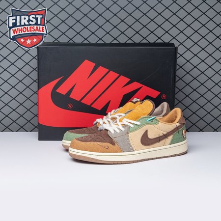 Jordan 1 Retro Low OG Zion Williamson Voodoo DZ7292-200 Unisex