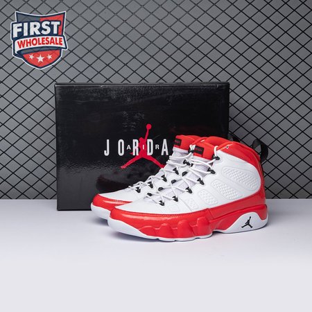 Jordan 9 Retro White Gym Red 302370-160 Men's