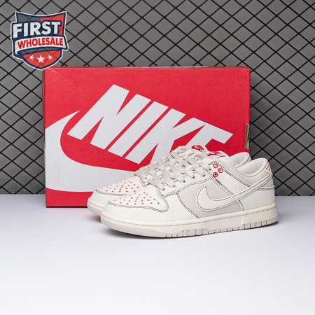 Nike Dunk Low Light Orewood Brown Sashiko DV0834-100 Unisex