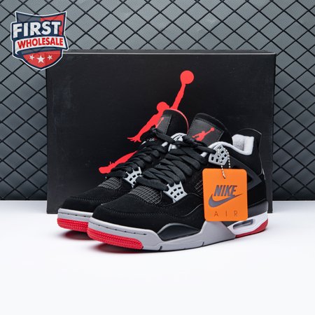 Air Jordan 4 Retro OG Bred 2019 Unisex