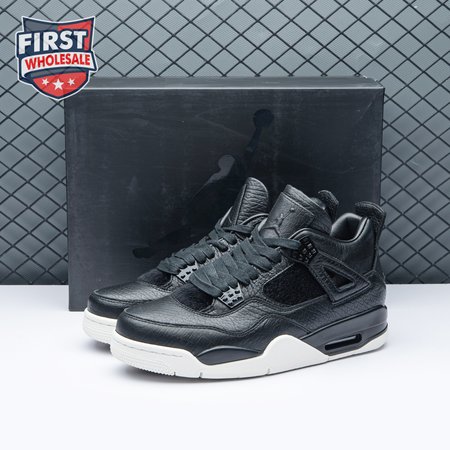 Jordan 4 Retro Pony Hair Black Men's