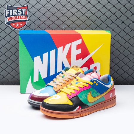 Nike Dunk Low What the Super Mario Custom Men's