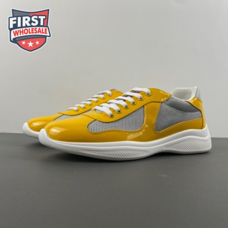 Prada America's Cup Yellow Sneakers