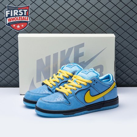 Nike SB Dunk Powerpuff Girls x Nike SB Dunk Low "Bubbles" Blue Chill FZ8320-400 Unisex