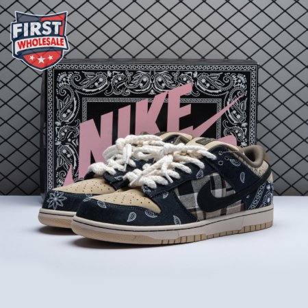 Travis Scott x Dunk Low Premium QS SB 'Cactus Jack' Unisex
