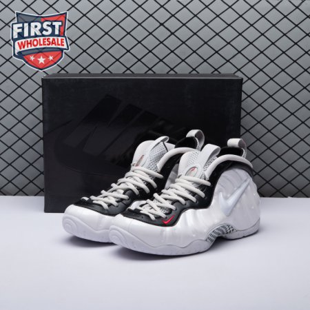 Nike Air Foamposite Pro White Black University Red 624041-103 Men's