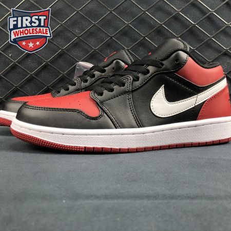 Jordan 1 Low Alternate Bred Toe 553558-066 Unisex