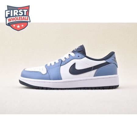 Jordan 1 Low Golf White Aegean Storm DD9315-115 Unisex